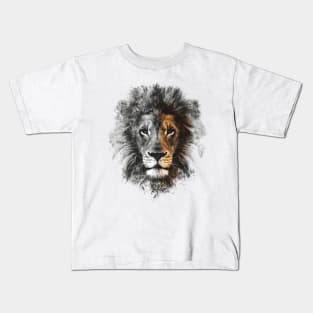 Lion Face Kids T-Shirt